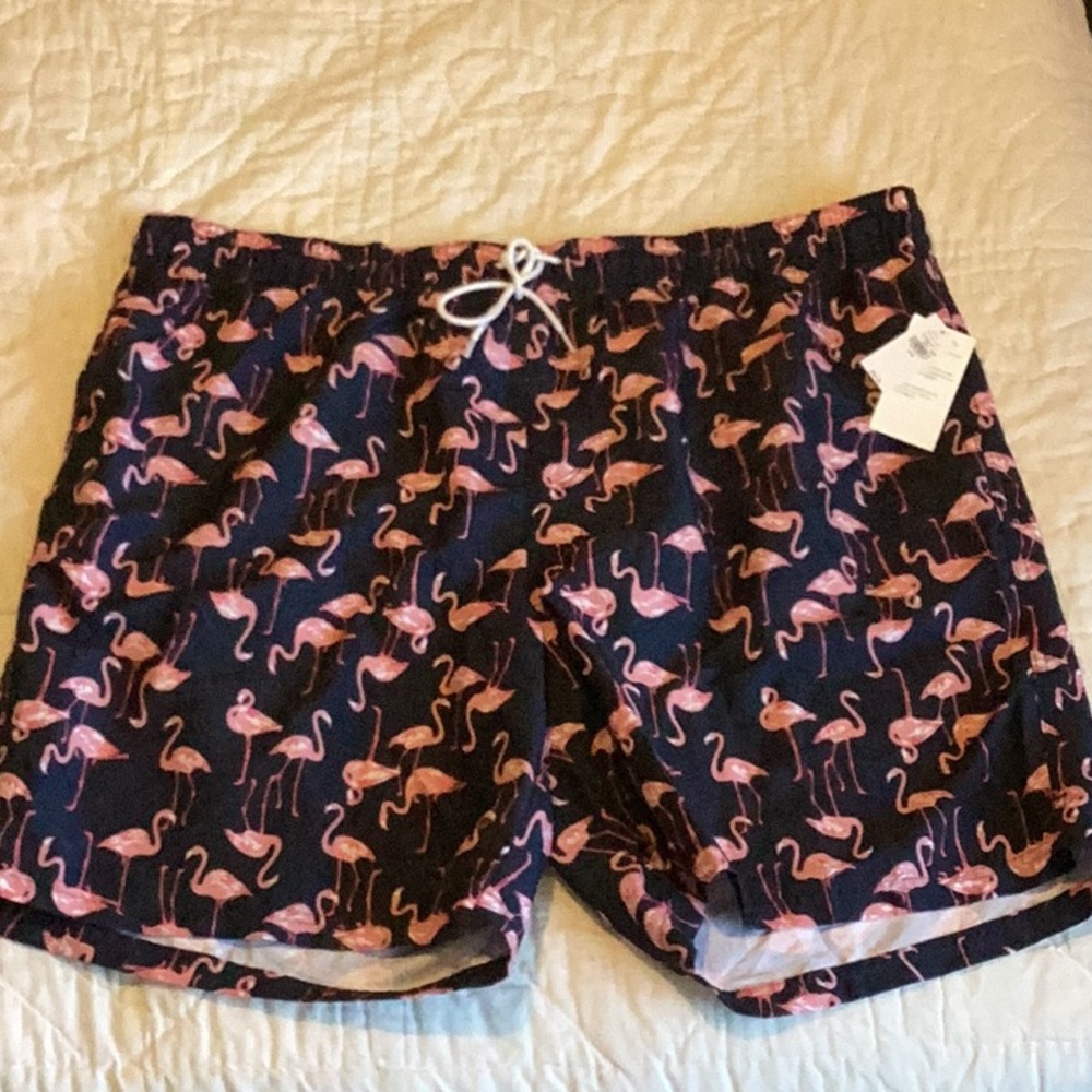 NWT Old Navy Men’s Flamingo Swimsuit XXL
